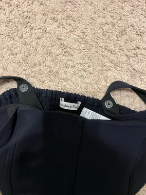 Abercrombie Black Corset Top thumbnail 4