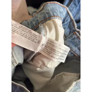 ABERCROMBIE & FITCH The Baggy Low Rise Cuffed Jeans Size 27 / 4 Short thumbnail 6