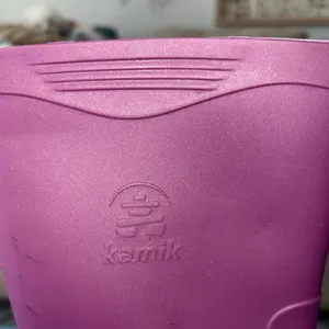 Kamik Jammie Purple Rain Boots size 8 thumbnail 2