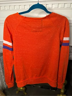 Colosseum Clemson Tigers Distressed Game Day Sweatshirt Small thumbnail 3