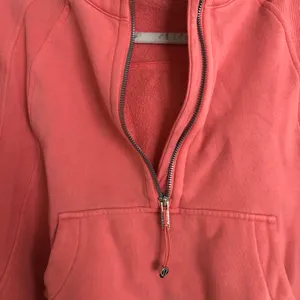 Lululemon Scuba Oversized Half-Zip Hoodie Raspberry Cream M/L 🍋 thumbnail 7