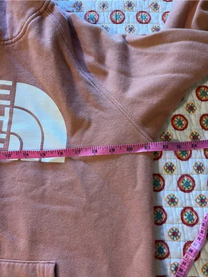 The North Face Light Muave Pink Hoodie Sweatshirt size Large thumbnail 6
