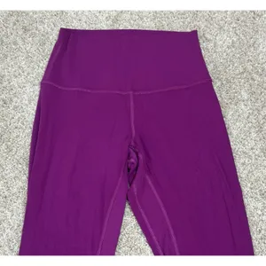 Lululemon Align High Rise Leggings Vivid Plum Purple Full Length 25” Size 4 thumbnail 6