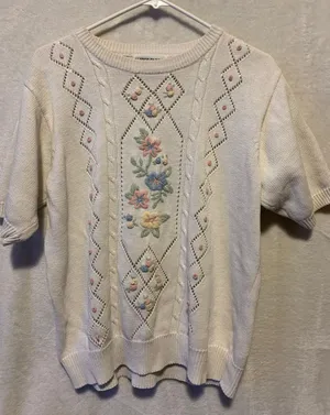 Alfred Dunner Vintage Sweater thumbnail 1