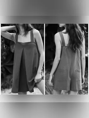 NWT Free People FP Beach Nichola Romper - black - XS thumbnail 11