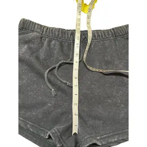 Womans (2) Sweat shorts Gray/Yellow Sz XL NWT thumbnail 5