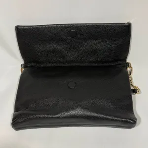 Tory Burch Bombe envelope fold pebbles leather crossbody purse bag thumbnail 9
