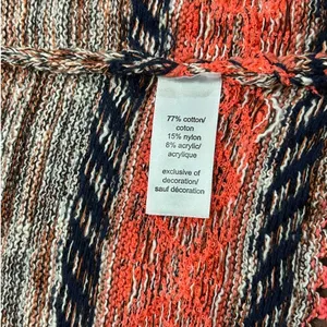 Maurices Hooded Southwestern Cardigan Boho Western Fringe Marled Knit Sweater thumbnail 5
