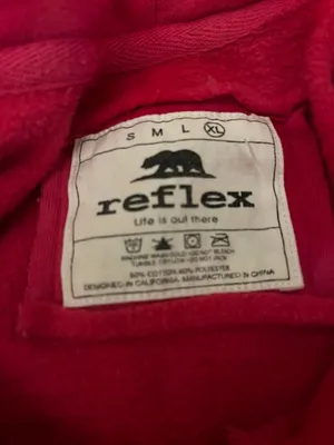 Reflex California Republic Women's Fleece Hoodie Sweatshirt thumbnail 2