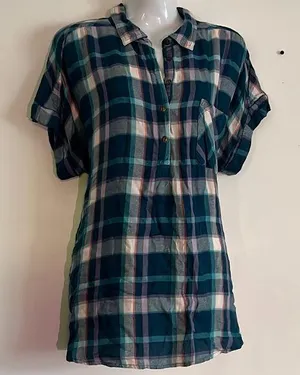 Plaid short sleeve shirt Size undefined thumbnail 1