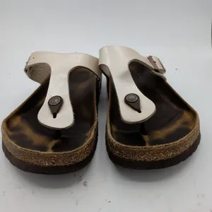 Birkenstock Gizeh Thong Sandals Pearly White EU 41 US Women 10-10.5 Regular Wide thumbnail 3