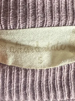 Altar'd State Lavender Smiley Motif Cropped Sweater thumbnail 3