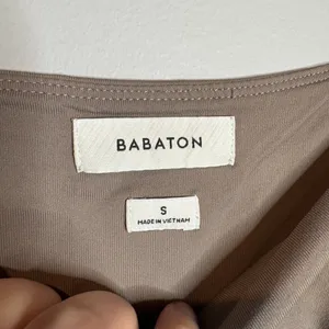 Aritzia Babaton taupe square neck bodysuit thumbnail 4