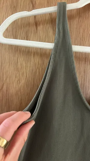 Abercrombie and fitch earthy green bodysuit thumbnail 2