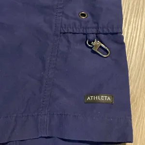 ATHLETA womens navy blue shorts size L thumbnail 2