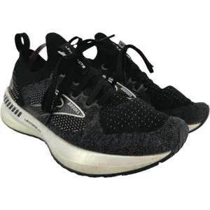 Brooks Levitate StealthFit GTS 5 Roading Running Shoes Black Gray White 6.5 thumbnail 2