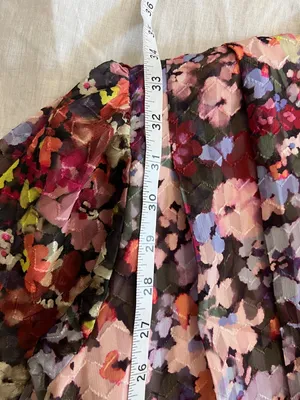Amanda Uprichard Mini Dress‎ Floral Belted Sz Large thumbnail 10