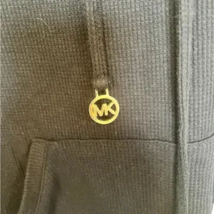 Michael Kors black long sleeve hoodie thermal shirt size large thumbnail 2