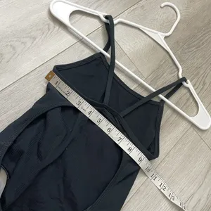 Jolyn Chevy Swimsuit one piece racerback womens Black (size 00) sporty beach thumbnail 3