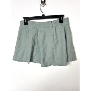 Brandy Melville green‎ skort Women's size small Preppy Summer thumbnail 4