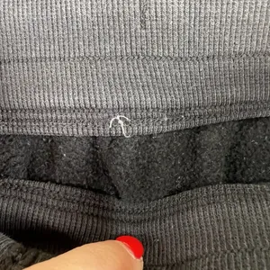 Lululemon Athletica 6 Scuba High Rise Jogger Fleece 28" Black Light Terry Cotton thumbnail 7