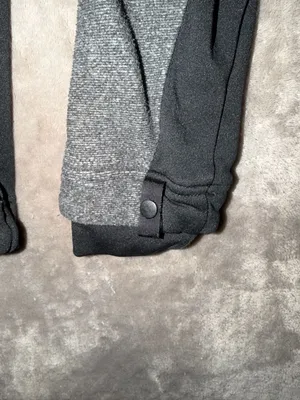 The North Face Women's Gray Black Full Zip Fleece Jacket thumbnail 9