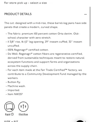 Madewell The Pieced Barrel-Leg Full-Length Jean in Mosby Wash thumbnail 4
