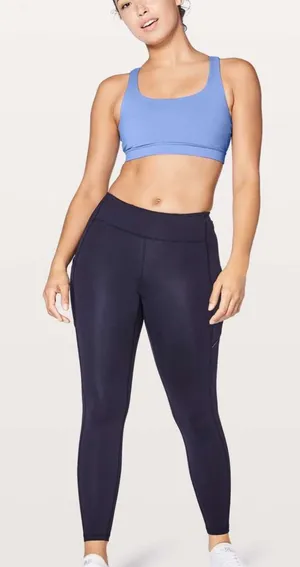 Lululemon Energy Bra in Lullaby Blue Size 8 Sports Bra thumbnail 1