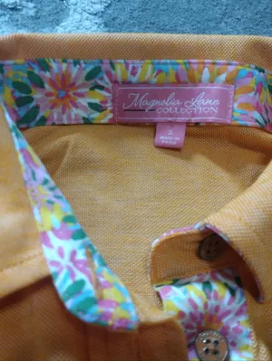 Magnolia Lane The Masters Orange Polo thumbnail 2