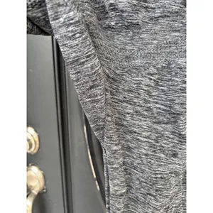 Momcozy Womens XL Gray‎ Space Dye Over the Belly Maternity Leggings Seamless thumbnail 7