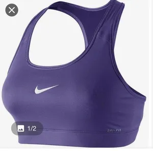 Nike Pro Sports bra purple thumbnail 1
