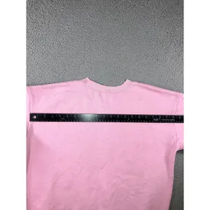 Pastel Baby Pink Sweatshirt S Oversized Coquette Soft Girl Boxy Barbiecore Comfy thumbnail 14