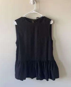 ZARA Peplum Top S thumbnail 2