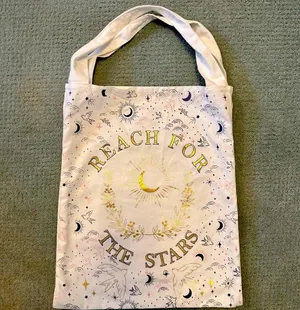 World Market - "Reach for the stars" Eco friendly Shopping Bag! Never used! thumbnail 1