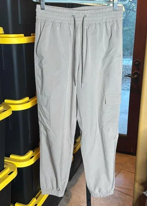 Old Navy High Waisted StretchTech Cargo Joggers Tan Size Small thumbnail 4