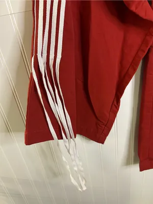 NWT Cali 1850 Track Pants with White Stripe and Elastic Waistband Size Large thumbnail 4