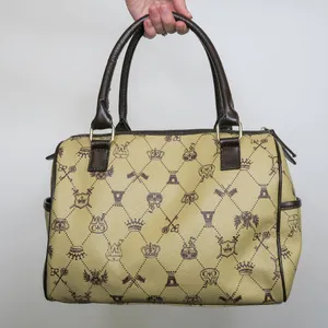 Vintage Y2K Chateau Shoulder Tote Bag thumbnail 4