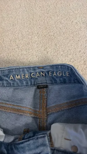 American Eagle Curvy Mom Jeans Stretch thumbnail 3