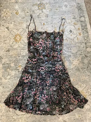 Sky to Moon Floral Dress Mini thumbnail 2