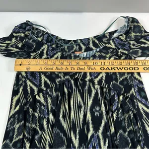 NWT Free People Arcadia Tribal Print Tunic Top Women's Size Small thumbnail 5