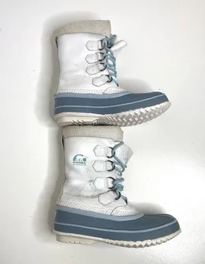 Sorel 1964 PAC Lace Up Waterproof White Leather Snow Boot 6 thumbnail 7