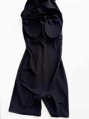 Popilush Built-In Shapewear Sleeveless Midi Dress - Black, size small thumbnail 9