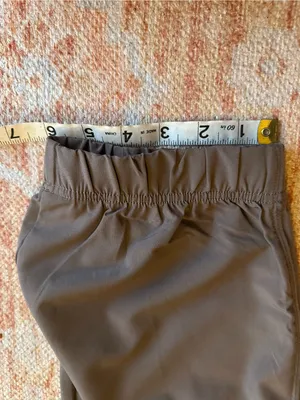 NWT SPANX on the move jogger smoke brown taupe size large activewear travel thumbnail 10