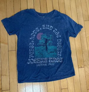 Joshua Tree National Park Vintage-Vibe T shirt Size Small thumbnail 1