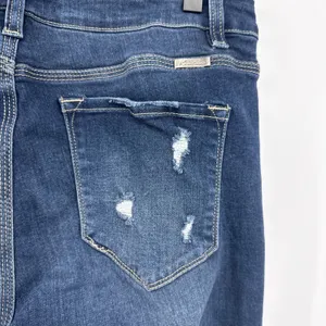 KanCan High‎ Rise Exposed Button Fly Distressed Skinny Jeans KC6192D-RT 13/30 thumbnail 4