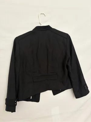 White House Black Market Women’s Black Blazer Size 8 Excellent Used(A829) thumbnail 10