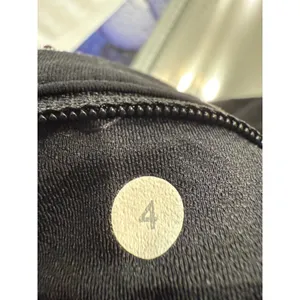 Lululemon Black Crop Leggings Size 4 Athleisure Running Workout Pants‎ thumbnail 5