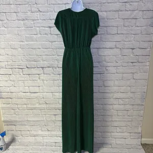 Baltic Born Athena Pleated Maxi Dress Forest Green Maxi Dress Large NWT wedding thumbnail 16