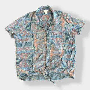 Intro Paisley Floral Byo front‎ Top Size M thumbnail 1