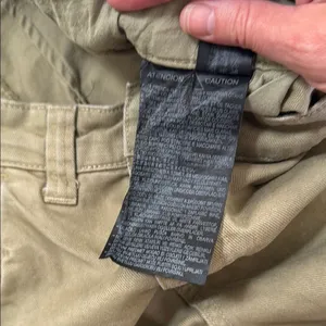 Zara women’s khaki jeans. Oversized. Size Small. thumbnail 5